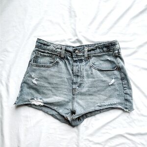 Wild Fable Super High-Rise Cutoff Denim Shorts - Size 4